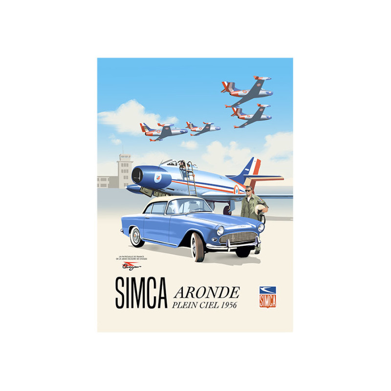 OD140 - Simca Aronde - Plein ciel - 1956