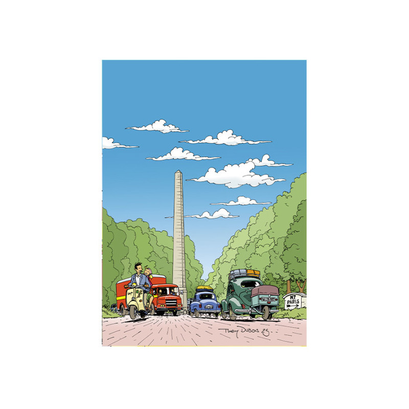 TD051 - En route N7 - Le carrefour de l'Obelisque